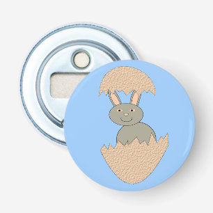 Bunny Hatching from Egg Weird Bottle Opener