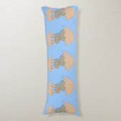 Bunny Hatching van de Eiwitvoerder Pillow Lichaamskussen (Voorkant Verticaal)