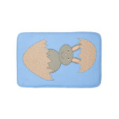 Bunny Hatching van Egg Weird Bath Mat (Voorkant)