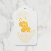 Bunny Hatching van Egg Weird Custom Cadeaulabels (Voorkant)