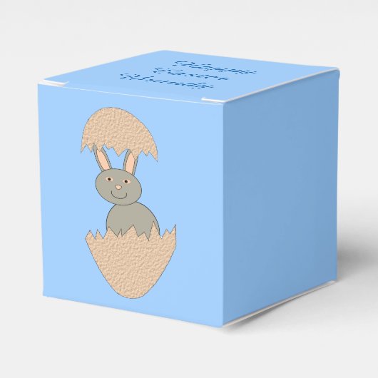 Bunny Hatching van Egg Weird Custom Favor Box Bedankdoosjes (Voorkant Zijde)