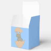Bunny Hatching van Egg Weird Custom Favor Box Bedankdoosjes (Geopend)