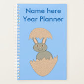 Bunny Hatching van Egg Weird Custom Planner (Voorkant)