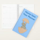 Bunny Hatching van Egg Weird Custom Planner (Display)