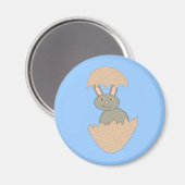 Bunny Hatching van Egg Weird Magnet (Voorkant / Achterkant)