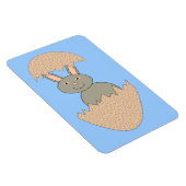 Bunny Hatching van Egg Weird Magnet Magneet (Rechterzijde)