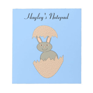 Bunny Hatching van Egg Weird Notepad Notitieblok
