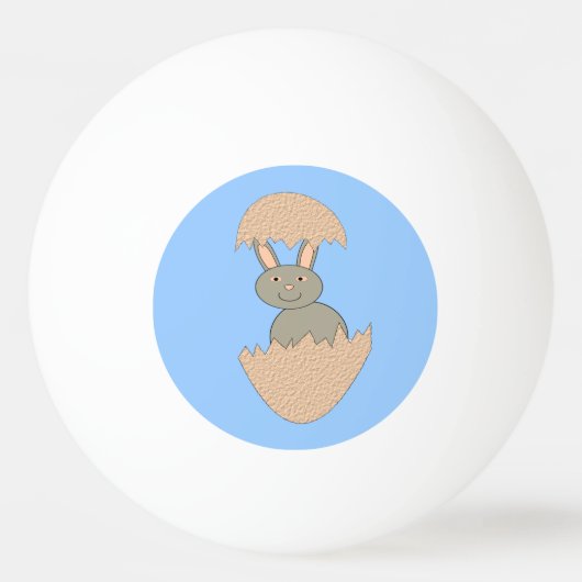Bunny Hatching van Egg Weird Ping Ball (Achterkant)