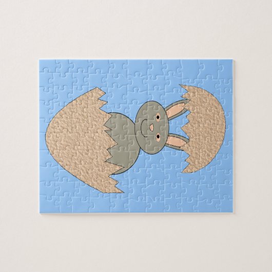 Bunny Hatching van Egg Weird Puzzle Legpuzzel (Horizontaal)
