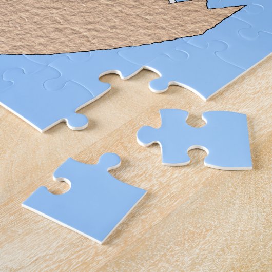 Bunny Hatching van Egg Weird Puzzle Legpuzzel (Zijkant)