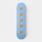 Bunny Hatching van Egg Weird Skateboard (Voorkant)