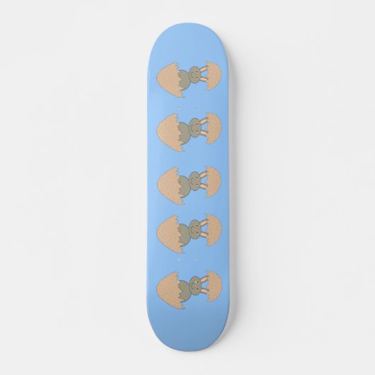 Bunny Hatching van Egg Weird Skateboard (Voorkant)