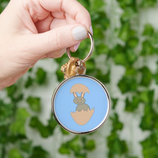 Bunny Hatching van Egg Weird Sleutelhanger (Hand)