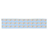 Bunny Hatching van Egg Weird Table Runner Korte Tafelloper (Horizontaal)