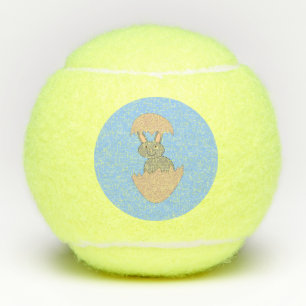 Bunny Hatching van Egg Weird Tennisballen