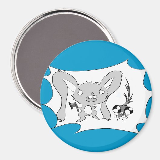 Bunny heeft eats magneet nodig (Voorkant / Achterkant)