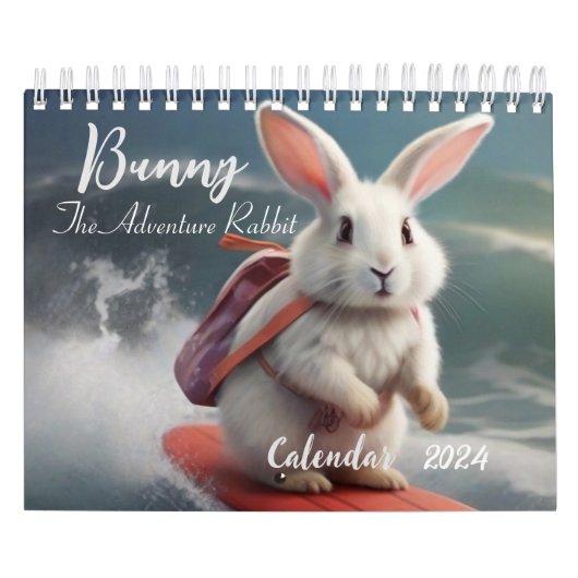 Bunny Het Avontuur Konijn 2024 Kalender (Hoes)