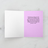 Bunny Hiding Out bij Pasen Kaart (Binnen)