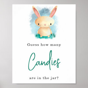 Bunny - Hoeveel snoepjes Poster