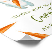 Bunny - Hoeveel wortelen zitten er in de pot Poster (Hoek)