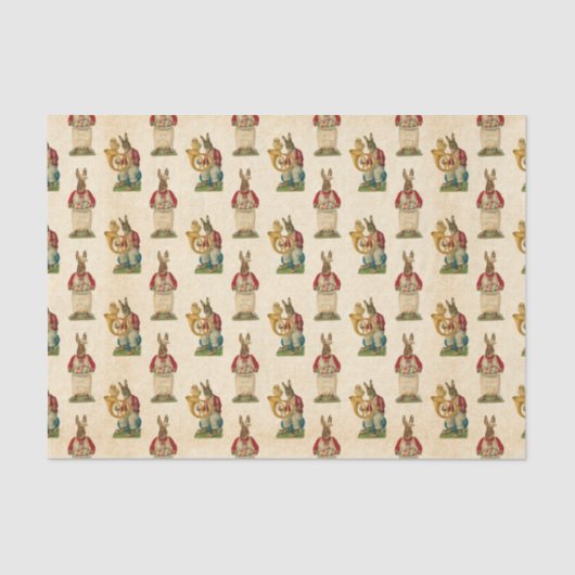  Bunny Holiday-partijweefsel Tissuepapier (Voorkant)