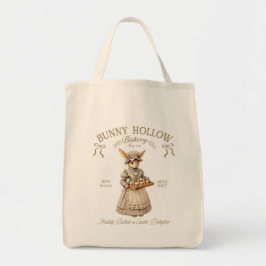 Bunny Hollow Bakery Antieke Paashaas Bakker Tote Bag