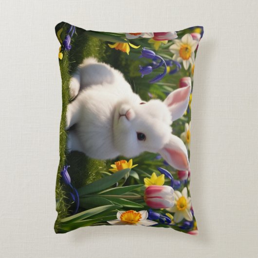 Bunny Hop Accent Kussen (Achterkant (Verticaal))