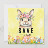 Bunny Hop in Pasen: Save the Date (Voorkant)