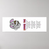 Bunny Hop Lyrics Verticaal Poster (Voorkant)