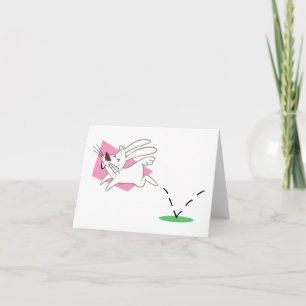 Bunny Hop Note Kaart