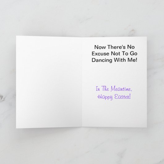 Bunny Hop Songteksten Paas Kaart Pas het aan! (Binnen)