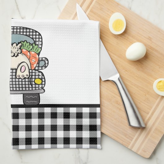 Bunny Hop Theedoek (Quarter Fold)