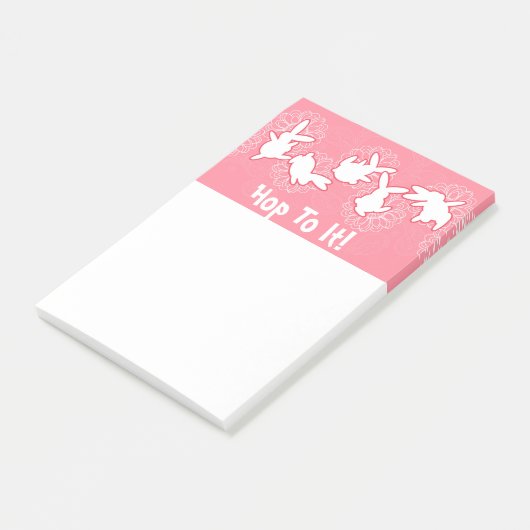 Bunny Hop to it Post-it notitieblok Post-it® Notes (Schuin)