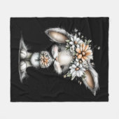 Bunny houdt van je fleece deken (Voorkant (Horizontaal))
