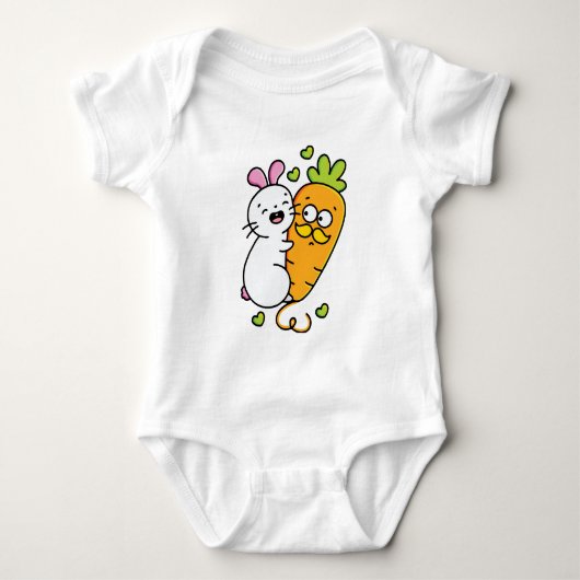 Bunny houdt van je romper (Voorkant)