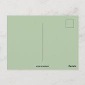 Bunny House Happy Easter Briefkaart (Achterkant)