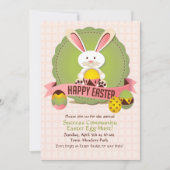 Bunny Hugs uitnodiging (Voorkant)