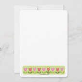 Bunny Huid-en-Seek Uitnodiging (Achterkant)