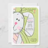 Bunny Huid-en-Seek Uitnodiging (Voorkant)