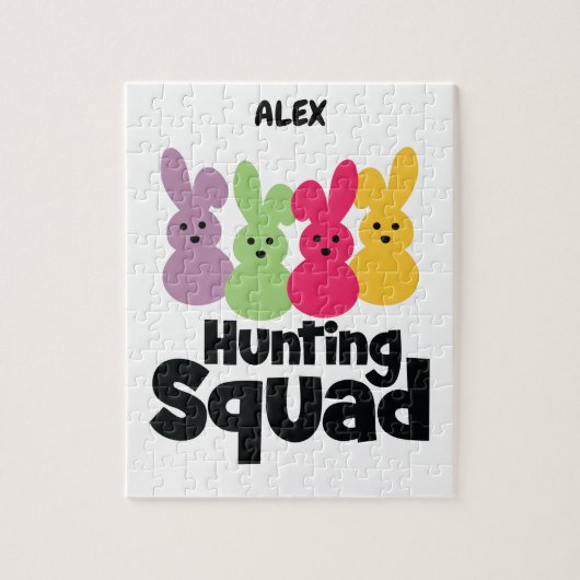 "BUNNY HUNTING SQUAD" GEPUBLICEERD. LEGPUZZEL (Verticaal)