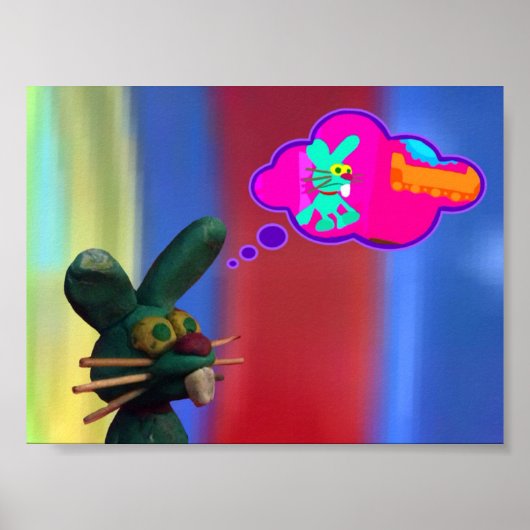 Bunny Imagines die worden geanimeerd Poster (Voorkant)