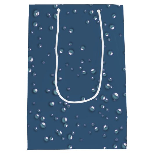 Bunny in bubbelbad medium cadeauzakje (Achterkant)