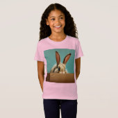 Bunny in een doos t-shirt (Voorkant volledig)