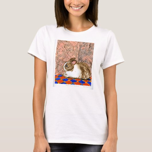Bunny in een kamer I Shirt voor vrouwen (Voorkant)