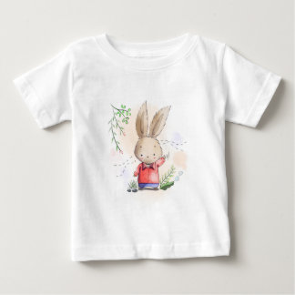 Bunny in een rood Shirt