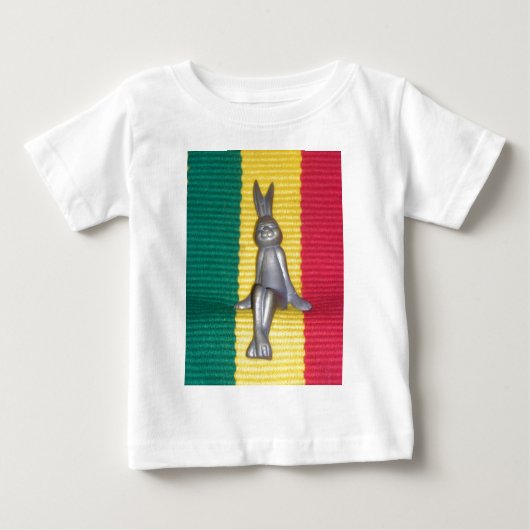 Bunny in Rasta Kleuren: Een vleugje Groovy Art Pri (Voorkant)