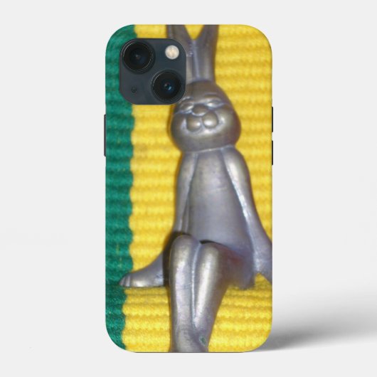 Bunny in Rasta Kleuren: Een vleugje Groovy Art Pri Case-Mate iPhone Case (Achterkant)