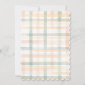 Bunny in Tea Cup Waterverf Kaart (Achterkant)