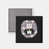 Bunny in the Clouds Sticker Magneet (Voorkant / Achterkant)