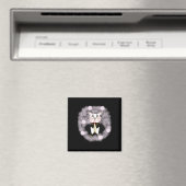 Bunny in the Clouds Sticker Magneet (Insitu (Vaatwasser))